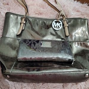 Michael Kors purse and wallet